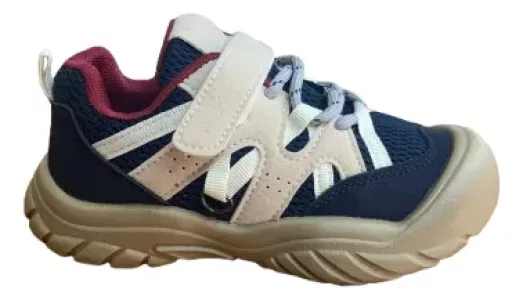 Calzado Fashion Velcro Tela Niño Azul