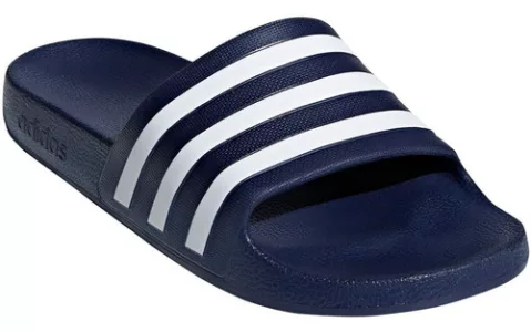 Chinela Ojota adidas Adilette Aqua F35542 Azul Horma Chica