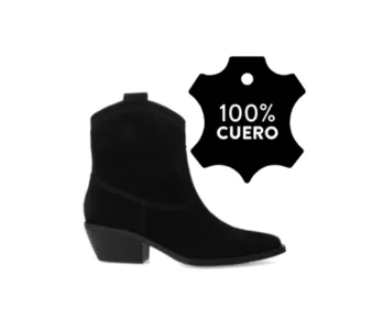 Bota Miss Carol Tirma Texana 146.26167 Dama Negro