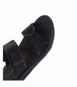 Sandalia Rider Fast Papete Hombre Negra 12222