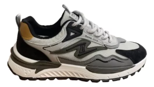 Calzado Deportivo Z Fashion Hombre Gris