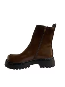 Bota Eys Taco Elástico Dama Marron