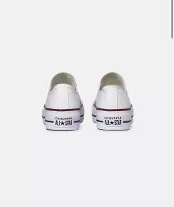 Calzado Converse Chuck Taylor Plataforma Blanco