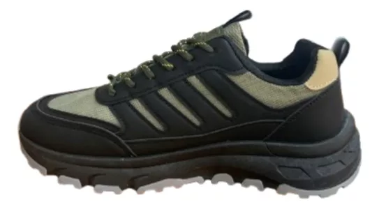 Calzado Fashion Trekking Puntera Hombre Verde
