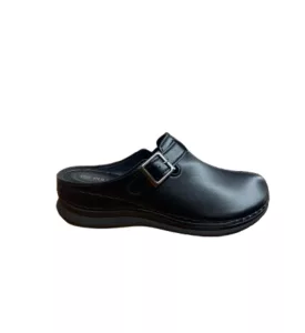 Zueco Pullman Con Hebilla Pu414 Negro