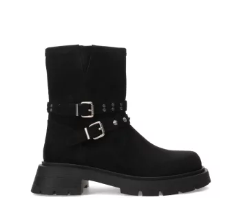 Bota Miss Carol Roxy Taco Y Tachas Dama Negro 146.26174