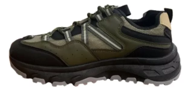 Calzado Fashion Trakking Tiras Hombre Verde