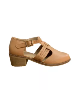 Zapato Kokomate Tiras Dama Camel K0110