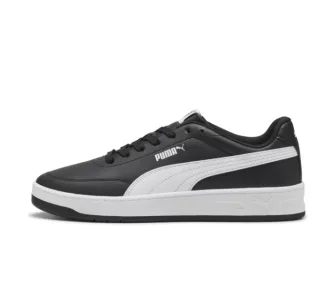 Calzado Puma Court Classic Clean Hombre Negro/blanco 402223