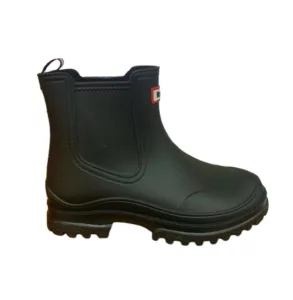 Bota de lluvia Bella Dama Lisa Negro