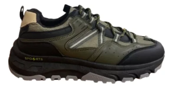 Calzado Fashion Trakking Tiras Hombre Verde