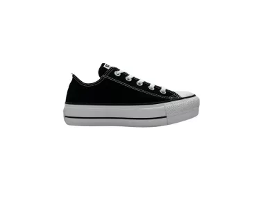 Calzado Converse Plataforma Negro/blanco 166585c