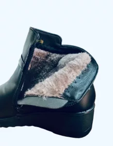 Bota Eys Colgante Dama Negro